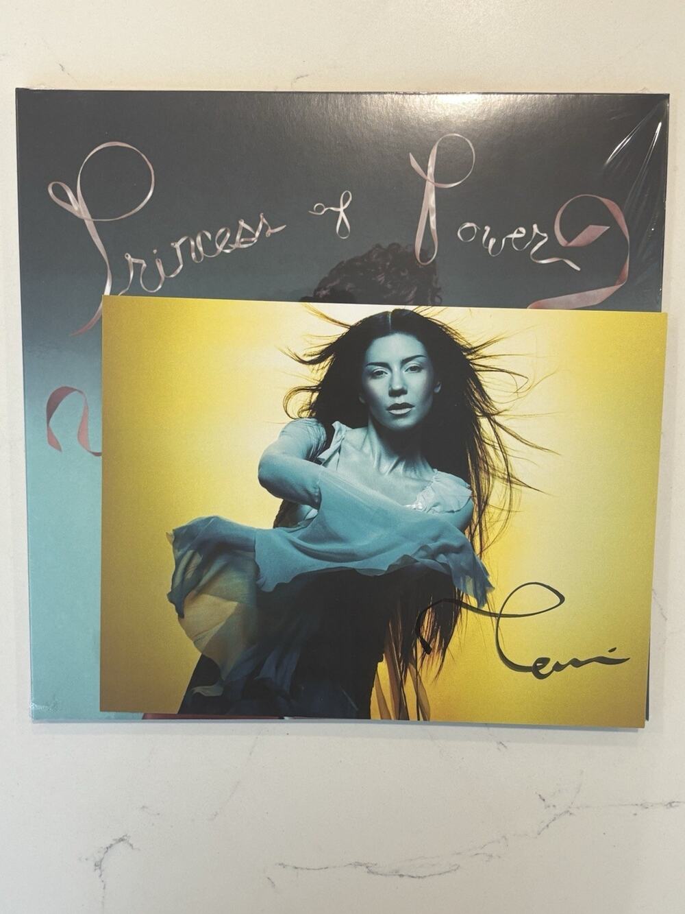 MARINA PRINCESS OF POWER SIGNED PURPLE Vinyl SIGNED AUTOGRAPHED #5